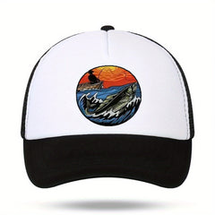 Unisex Sunshade Adjustable Baseball Cap for Outdoor Sport Fishing