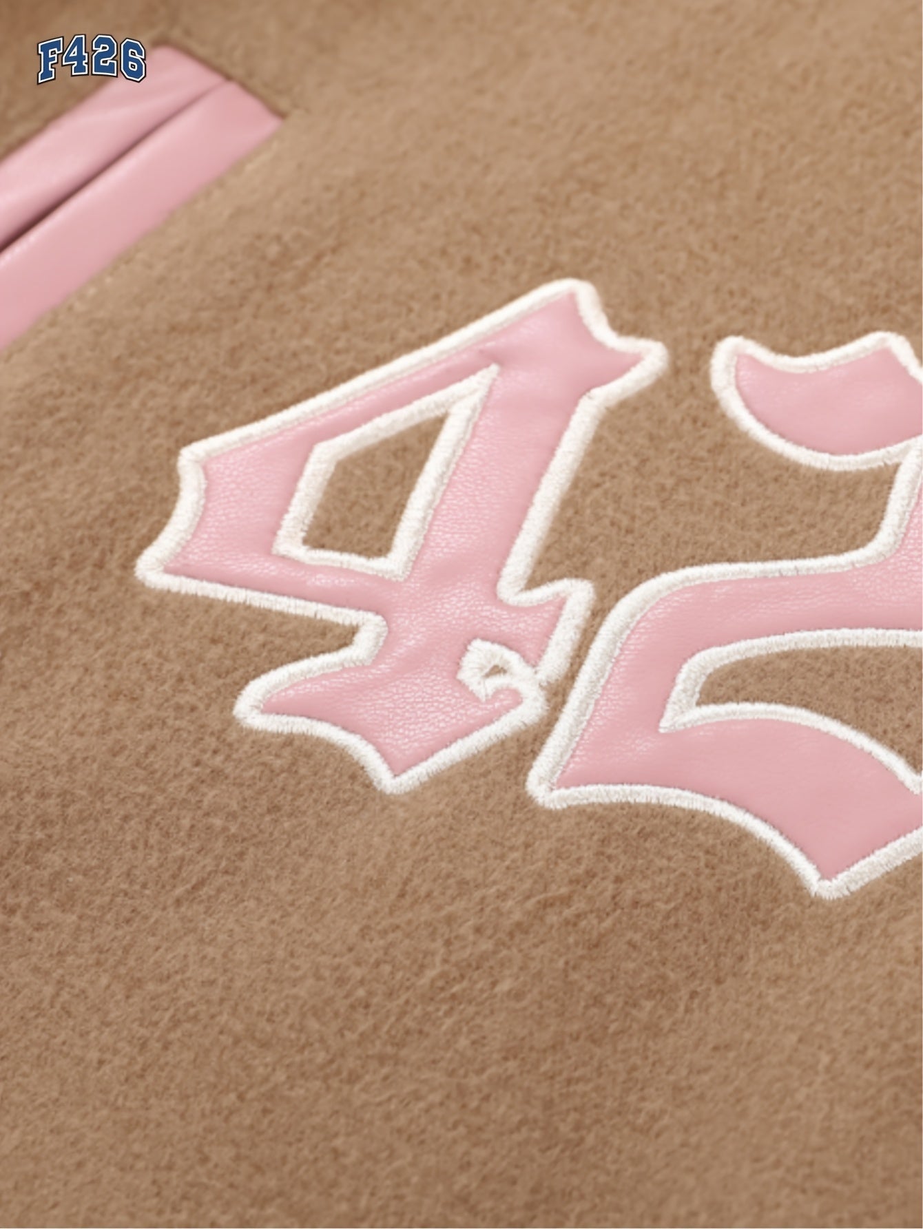 Y2k Graphic Baseball Coat Long Sleeve Snap Button Jacket
