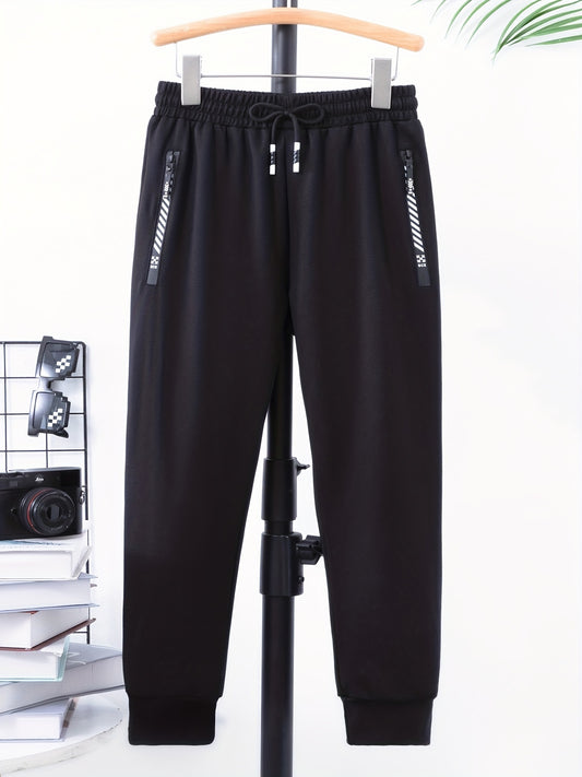 Boys Gym Workout Pants Lightweight Athletic Training Jogger