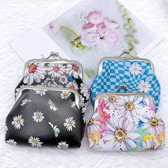 Girls Daisy Flower Coin Purse Bag Birthday Gift