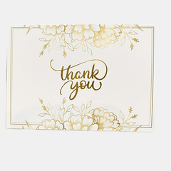 Thanksgiving Cards Set with Envelopes - Pack of 10