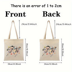 Animal Pattern Shoulder Canvas Bag for Women