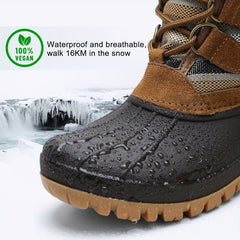 STQ Waterproof Winter Boots Women Cold Weather Duck Boots