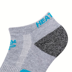 6 Pairs Letter Print Sports Socks Low Cut Ankle Socks Women's Stockings