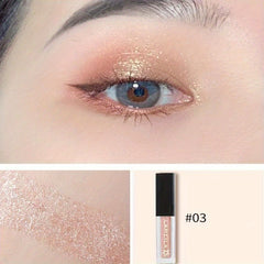 Metallic Shimmer Liquid Eyeshadow Waterproof Highlighting Eyeshadow