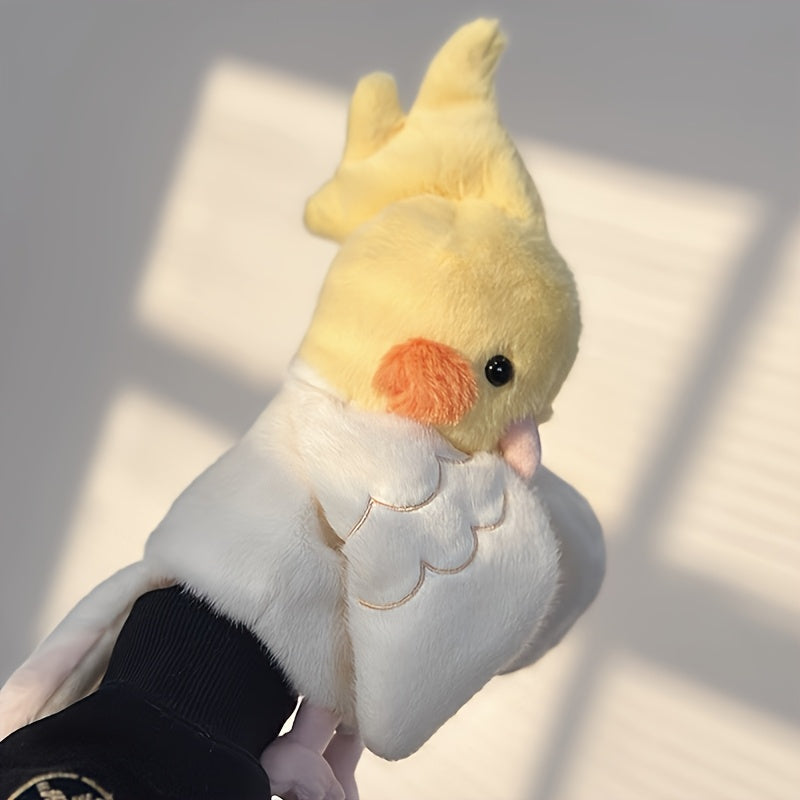 Funny Parrot Hand Puppet Plush Toy for Storytelling