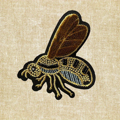 Bee Iron on Embroidery For Clothing Decoration