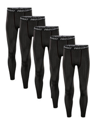 Men's Compression Pants Active High Stretch Trousers For Fitness Workout