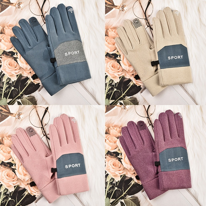 Winter Warm Gloves Touch Screen Waterproof Outdoor Gloves