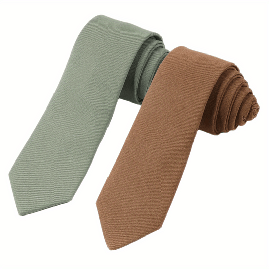 1pc Men's Plain Tie Neckties Business Accessories