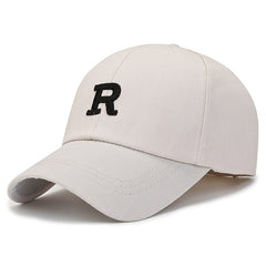 Men's Letter Embroidered Cotton Baseball Cap