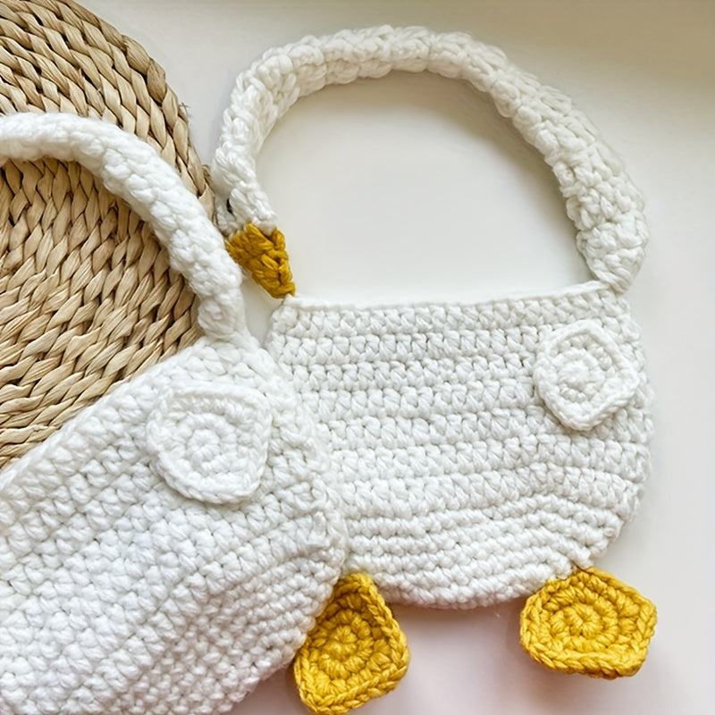 Goose Knitted Handbag Tote Bag Shoulder Bag