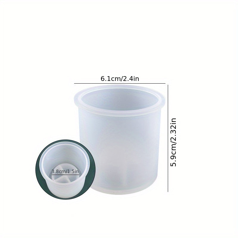 Resin Candle Holder Molds Set for Home Decor & Wedding, 3 Sizes