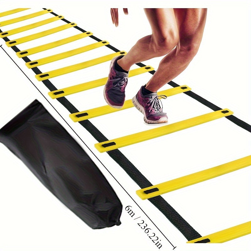 Agility Ladder with Storage Bag for Soccer Step Training