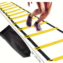 Agility Ladder with Storage Bag for Soccer Step Training
