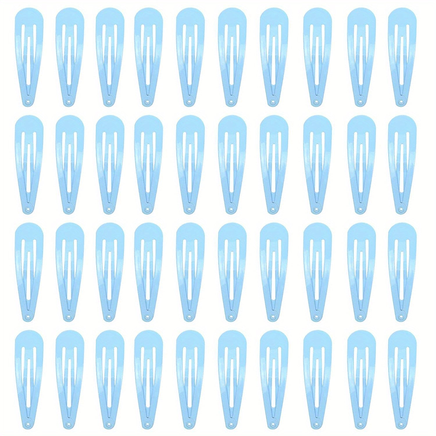 40Pack Metal Snap Hair Clips for Women Girls Kids Teens Toddlers