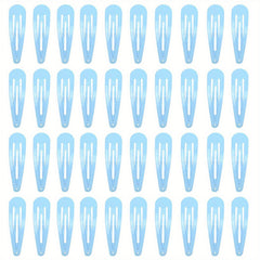 40Pack Metal Snap Hair Clips for Women Girls Kids Teens Toddlers