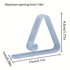 8 Clear Plastic Tablecloth Clips Securely Hold Down Tablecloths for Events