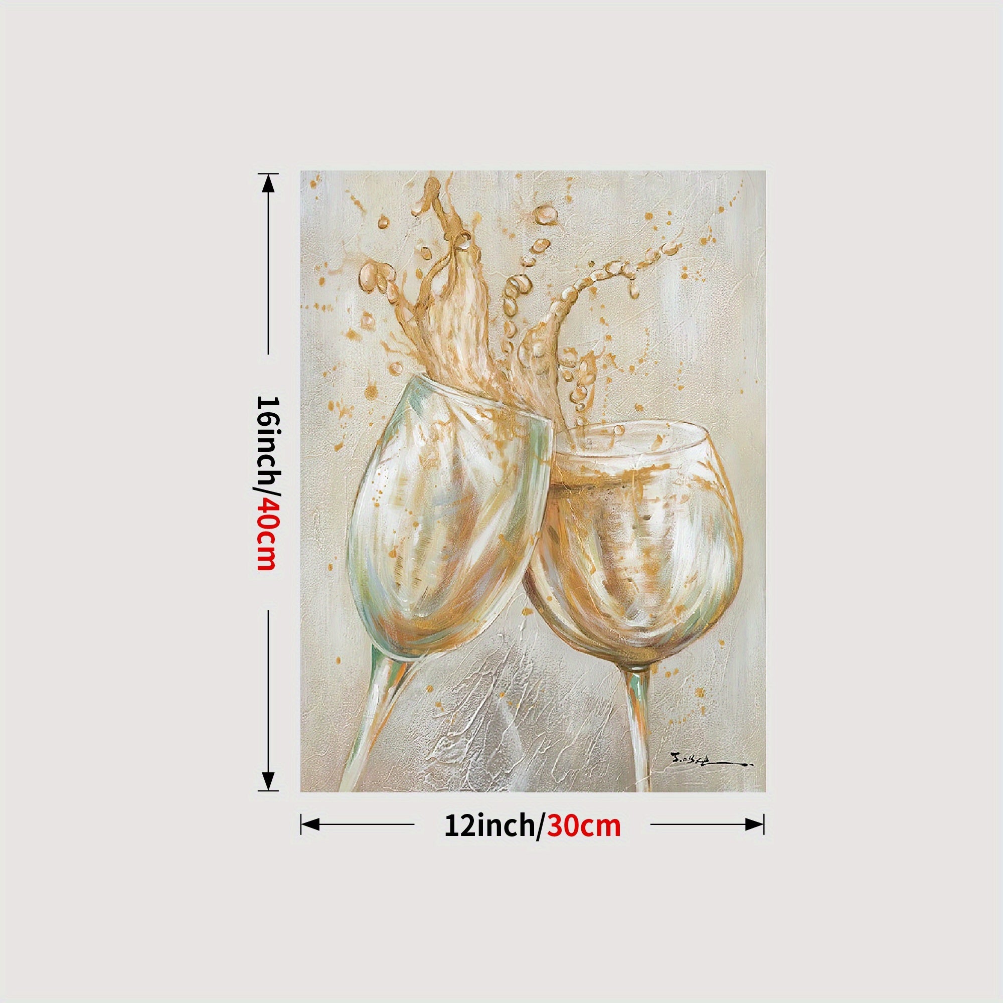 Wine Pictures Poster Red Wine Bottle Kitchen Wall Decor Canvas Wall Art