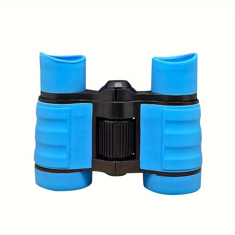 4X30 Small Outdoor Observation Telescope Colorful Rubber Handle Toy Binoculars
