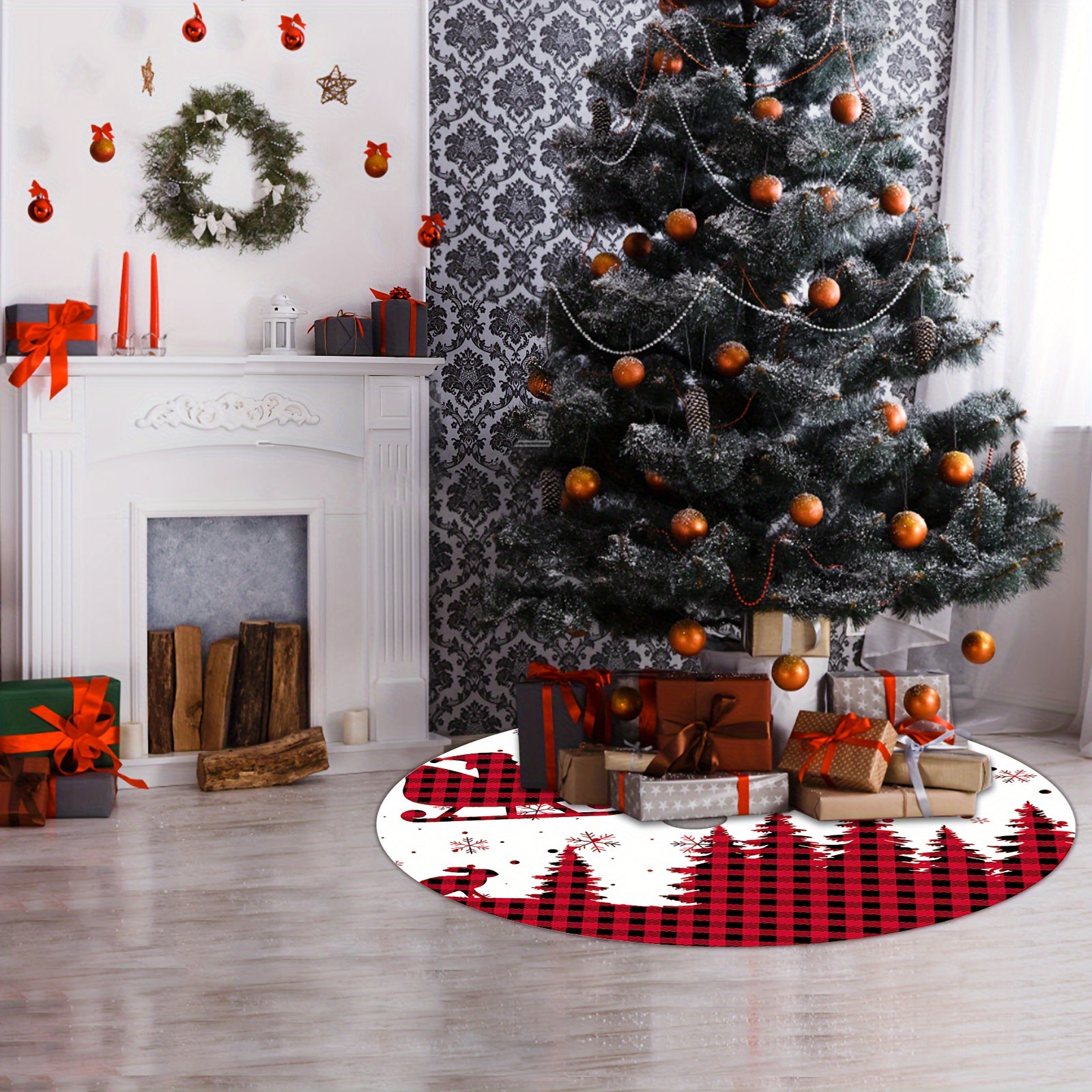152 4 Cm Christmas Tree Skirt Ornaments Home Decor