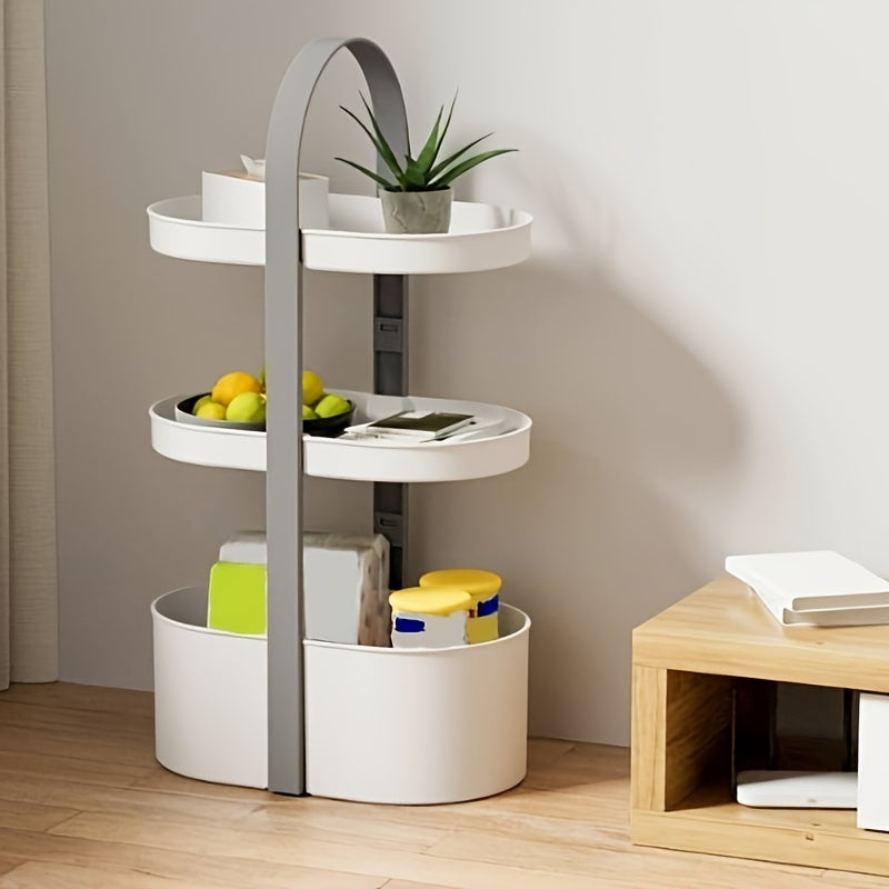 Portable Makeup Organizer Storage Rack Multifunctional Storage Box