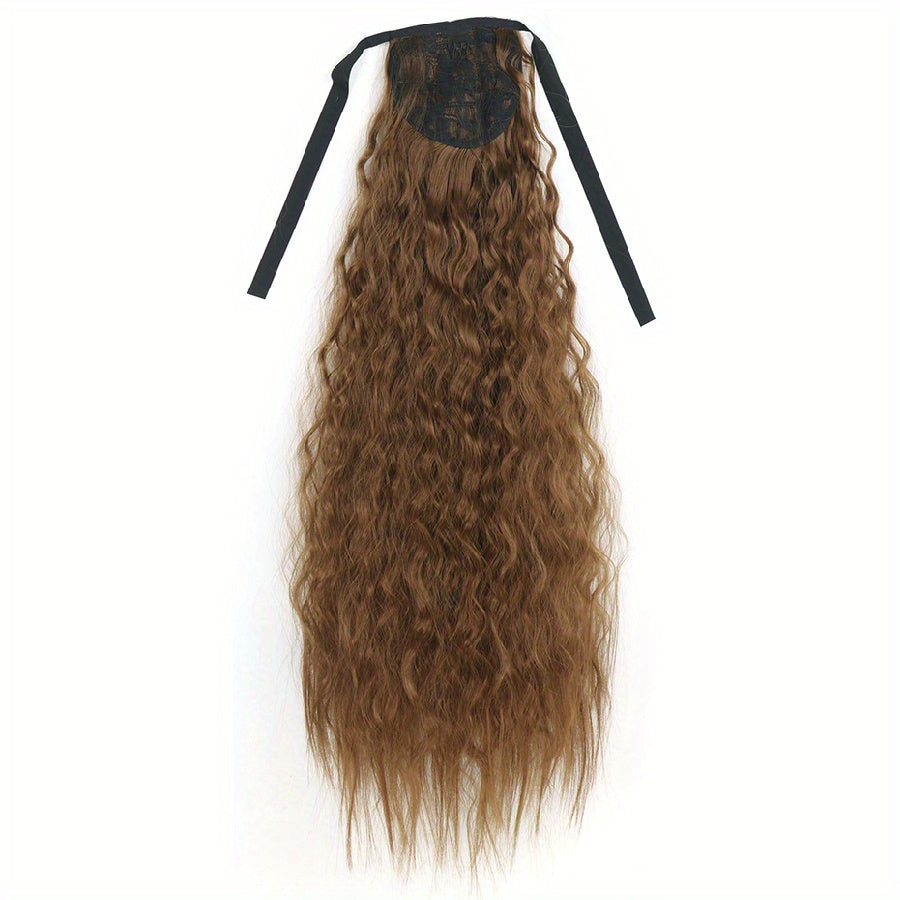 Long Wavy Drawstring Ponytail Extensions