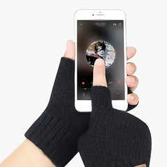 Winter Warm Fingerless Gloves for Outdoor Activities