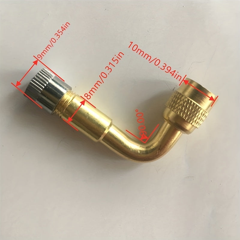 Tire Valve Adapter Extension for Trucks Cars Motorcycles