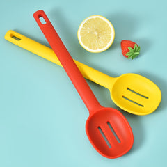Silicone Slotted Spoon Non Stick Cooking Spoon Heat Resistant