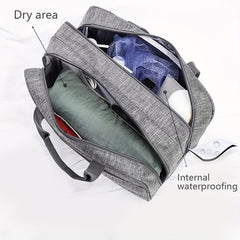 Double Layer Toiletry Bag for Men Women