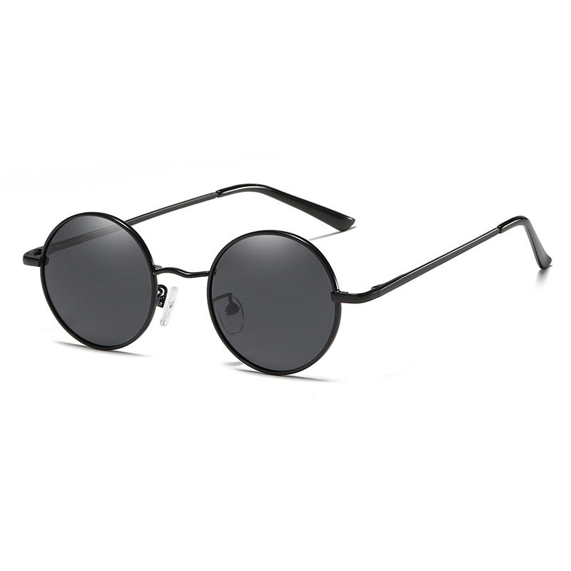 Polarized Round Sunglasses Vintage Circle Hippie Sun Glasses