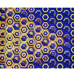 8pcs African Wax Print Fabric - DIY Earrings & Headwraps