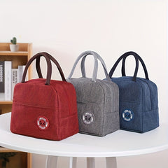 Insulated Animal Print Oxford Fabric Leakproof Multiple Compartments Lunch Bag