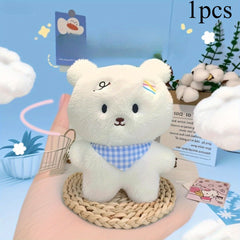 Soft Plush Bear with Scarf Animal Plush Toy - Ideal Gift for Birthdays