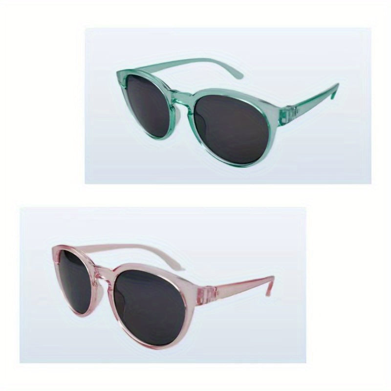 2 pairs Children's UV Protection Sunglasses with Zipper Box