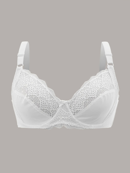  Lace Push Up Solid Bra Women's Sexy Medium