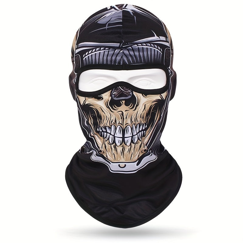 Multicolor Skull Outdoor Mask Hat for Cycling Riding