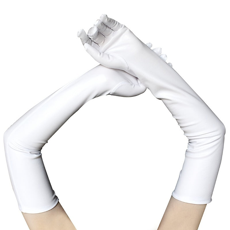 Sexy Touch Screen Gloves Winter Women PU Leather