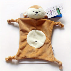 Infant Soothing Plush Toys Dolls Multifunctional Soothing Towels Baby Bib