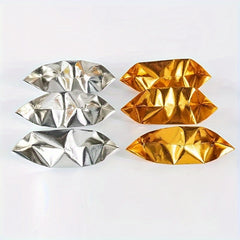 200pcs Thick Paper Golden & Silvery Ingots for Festival