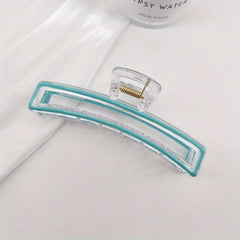 Enamel Hair Clip Solid Hair Accessory for Girls and Women
