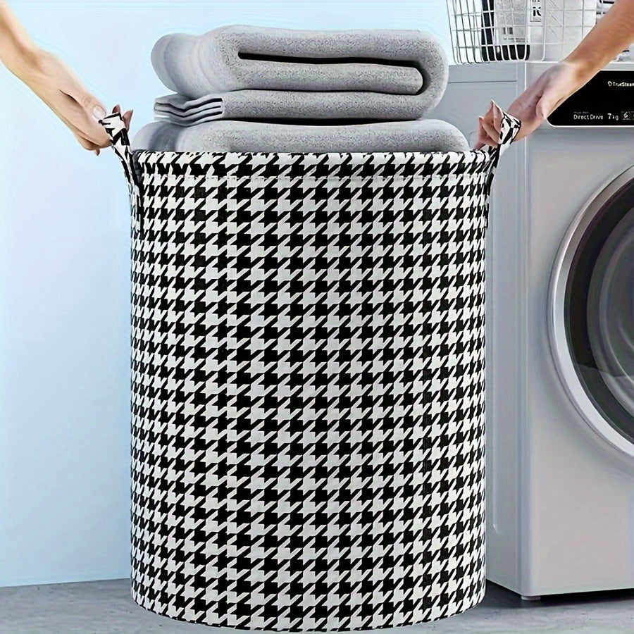 2pcs Folding Laundry Storage Basket Hamper Box Bathroom Organizer