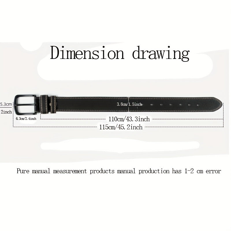 Men's Retro Buckle Belt Casual Jeans Pants Belt