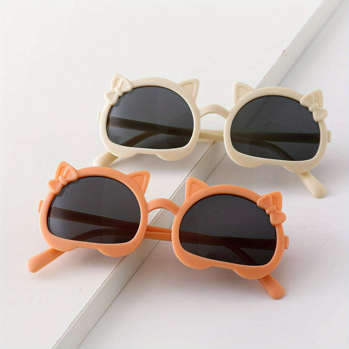 Cartoon Cat Frame Sunglasses UV Protection Kids Accessories