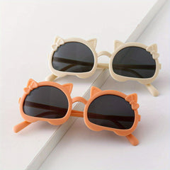 Cartoon Cat Frame Sunglasses UV Protection Kids Accessories