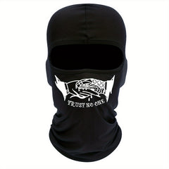 Shake Hands Print Balaclava Solid Ski Mask Windproof Neck Warmer Gaiter