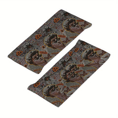 Cartoon Print Sports Headband Sweat Wicking Stretchy Breathable Polyester