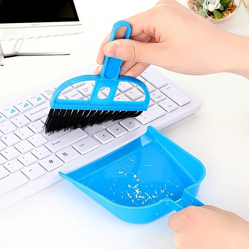 Mini Desktop Sweeping Cleaning Brush Keyboard Brush Set