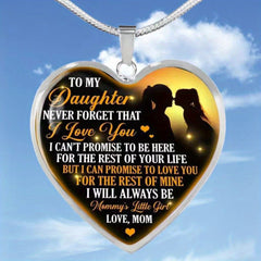 Heart Pendant Necklace Men's Jewelry Couples Gift Women